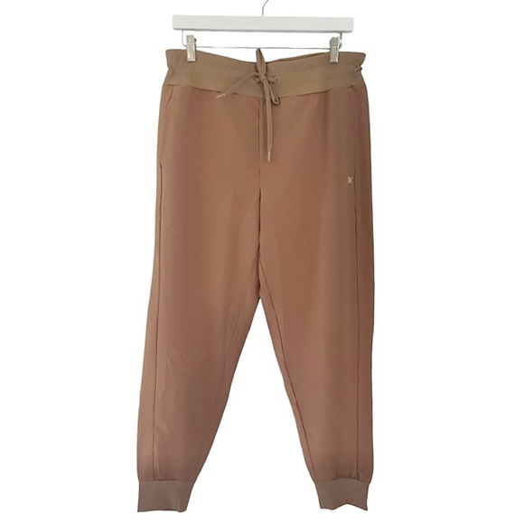 NWT Hurley Women’s City Stretch Jogger Pants in Tawny Birch Orange Brown‎ Medium - Picture 1 of 11